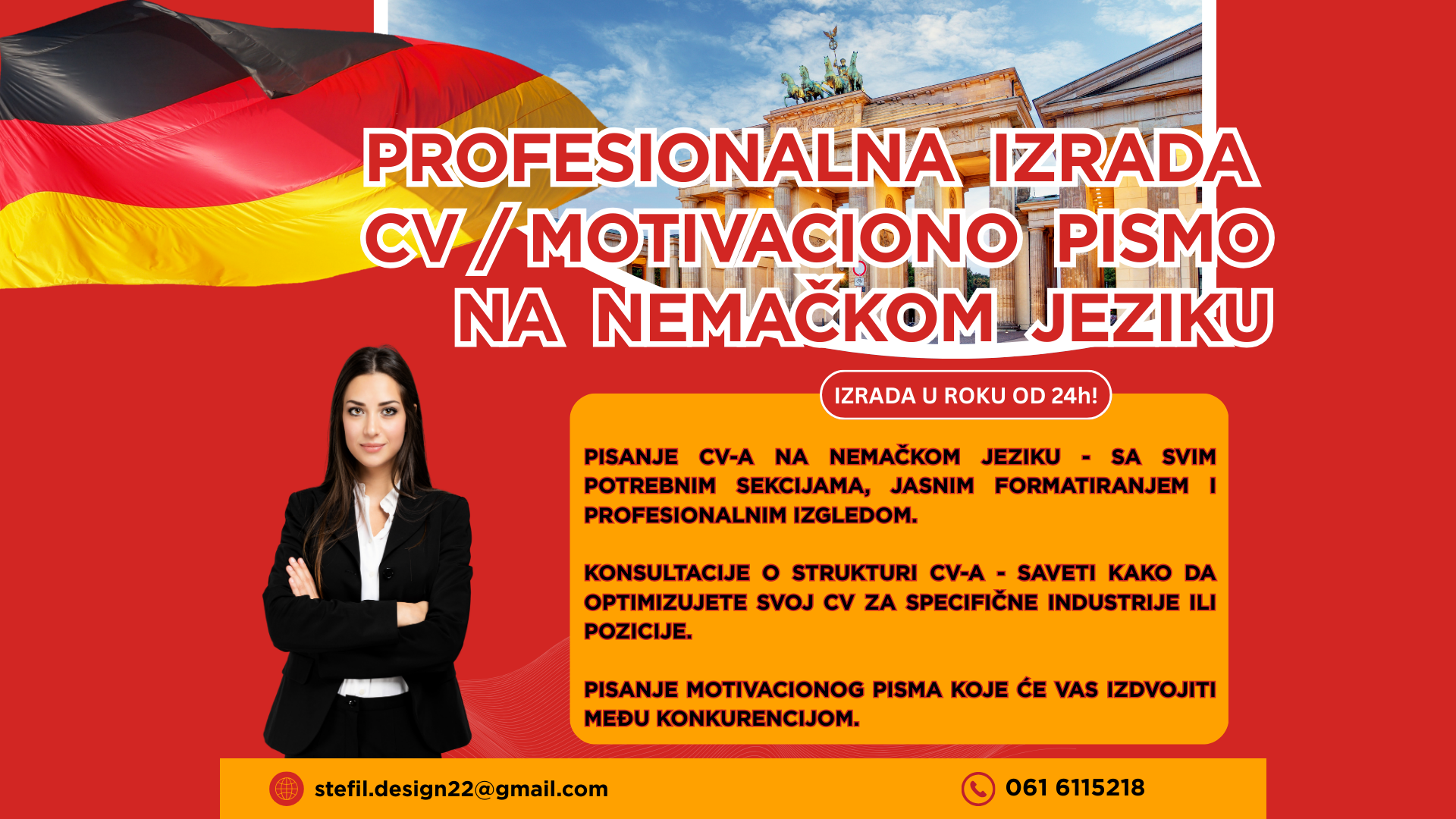 Izrada CV-a na Nemačkom jeziku